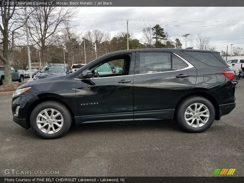 Mosaic Black Metallic / Jet Black 2018 Chevrolet Equinox LT