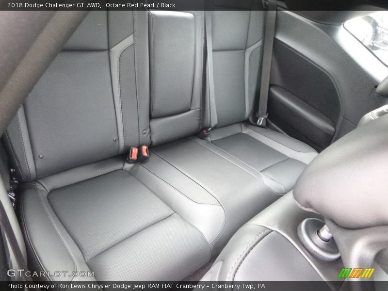 Octane Red Pearl / Black 2018 Dodge Challenger GT AWD