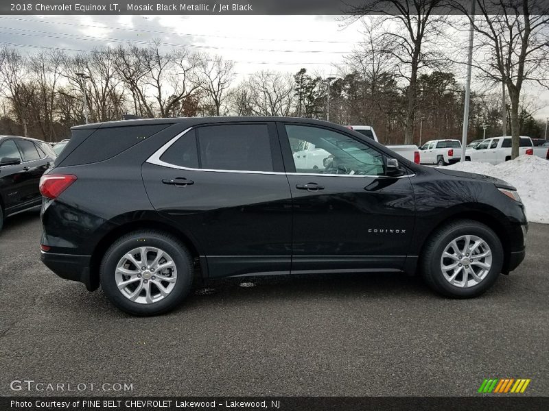 Mosaic Black Metallic / Jet Black 2018 Chevrolet Equinox LT