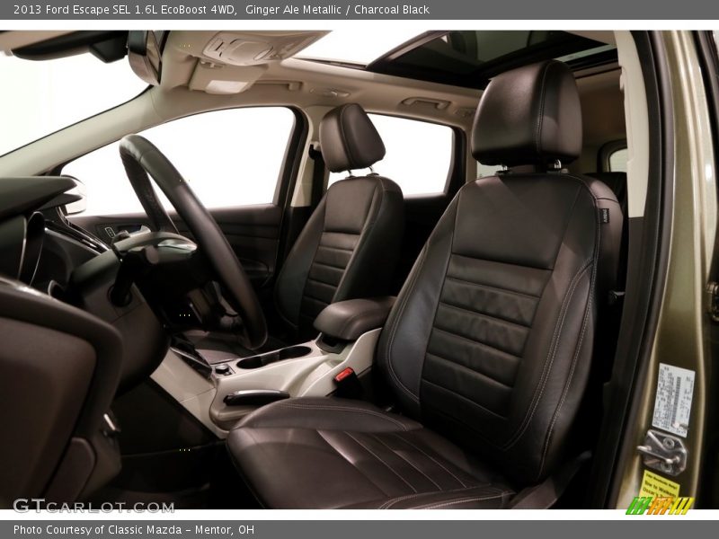Ginger Ale Metallic / Charcoal Black 2013 Ford Escape SEL 1.6L EcoBoost 4WD
