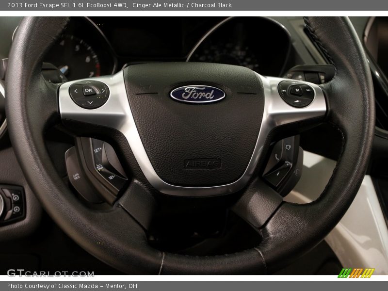 Ginger Ale Metallic / Charcoal Black 2013 Ford Escape SEL 1.6L EcoBoost 4WD