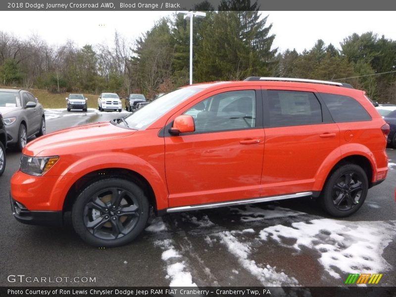  2018 Journey Crossroad AWD Blood Orange