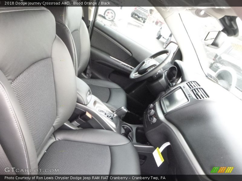 Blood Orange / Black 2018 Dodge Journey Crossroad AWD