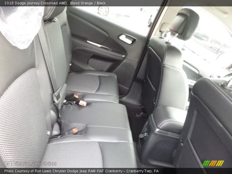 Blood Orange / Black 2018 Dodge Journey Crossroad AWD