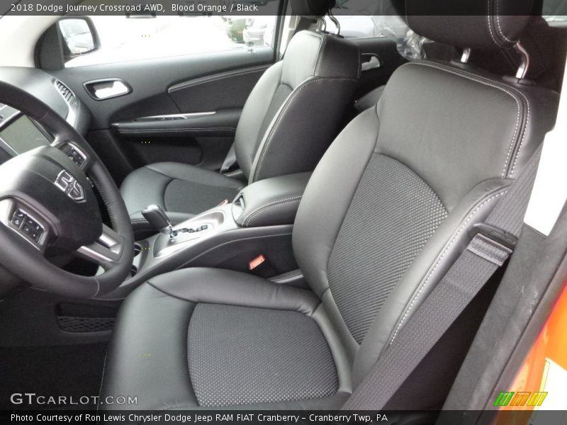 Blood Orange / Black 2018 Dodge Journey Crossroad AWD