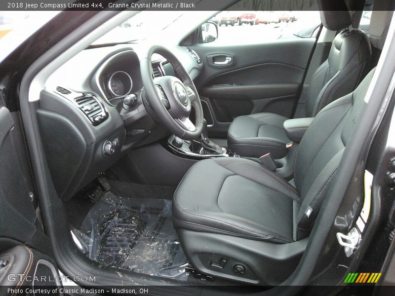 Granite Crystal Metallic / Black 2018 Jeep Compass Limited 4x4