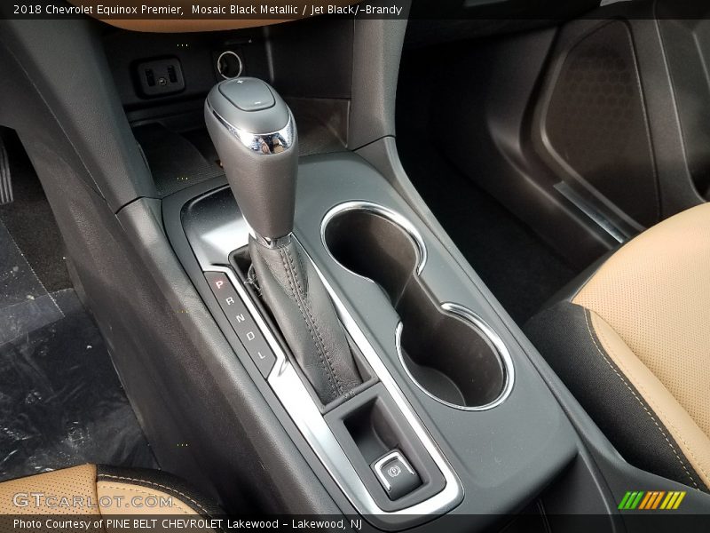 Mosaic Black Metallic / Jet Black/­Brandy 2018 Chevrolet Equinox Premier