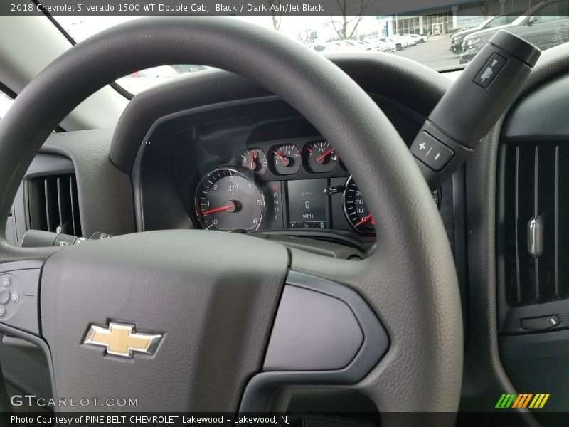 Black / Dark Ash/Jet Black 2018 Chevrolet Silverado 1500 WT Double Cab