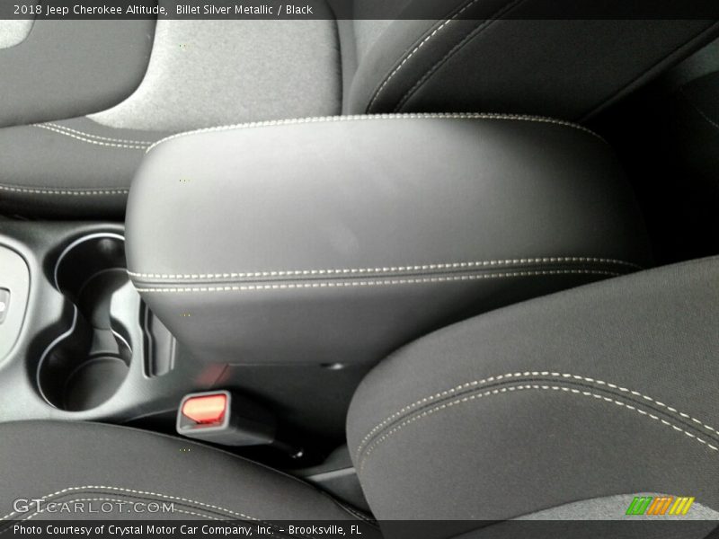 Billet Silver Metallic / Black 2018 Jeep Cherokee Altitude