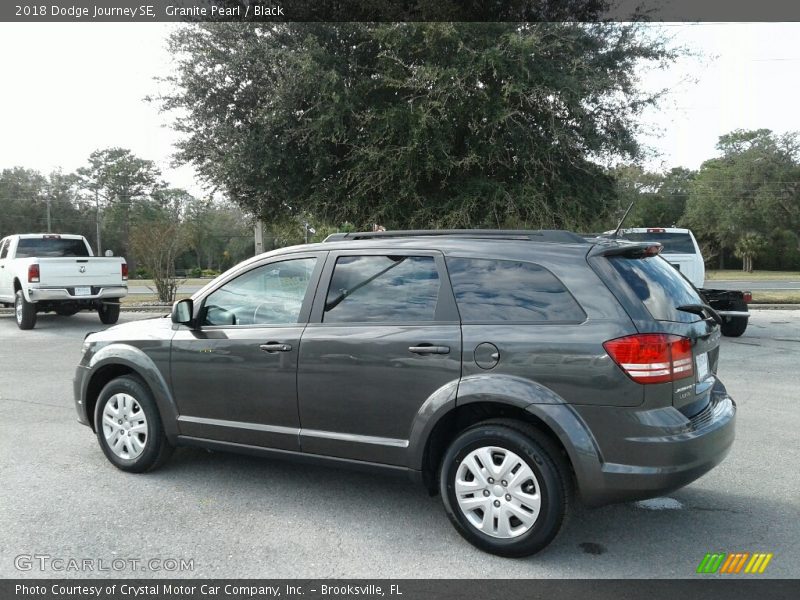Granite Pearl / Black 2018 Dodge Journey SE