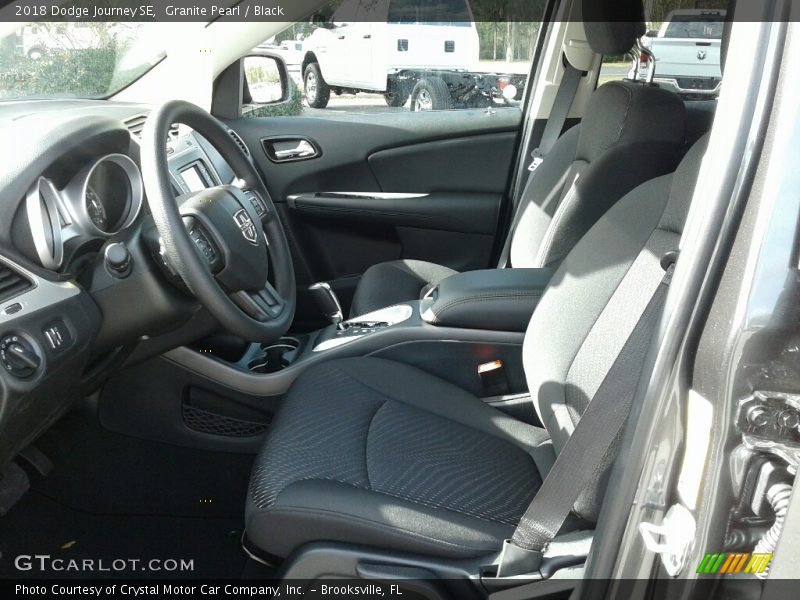 Granite Pearl / Black 2018 Dodge Journey SE