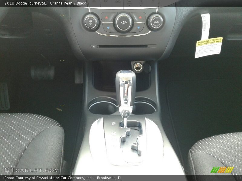 Granite Pearl / Black 2018 Dodge Journey SE