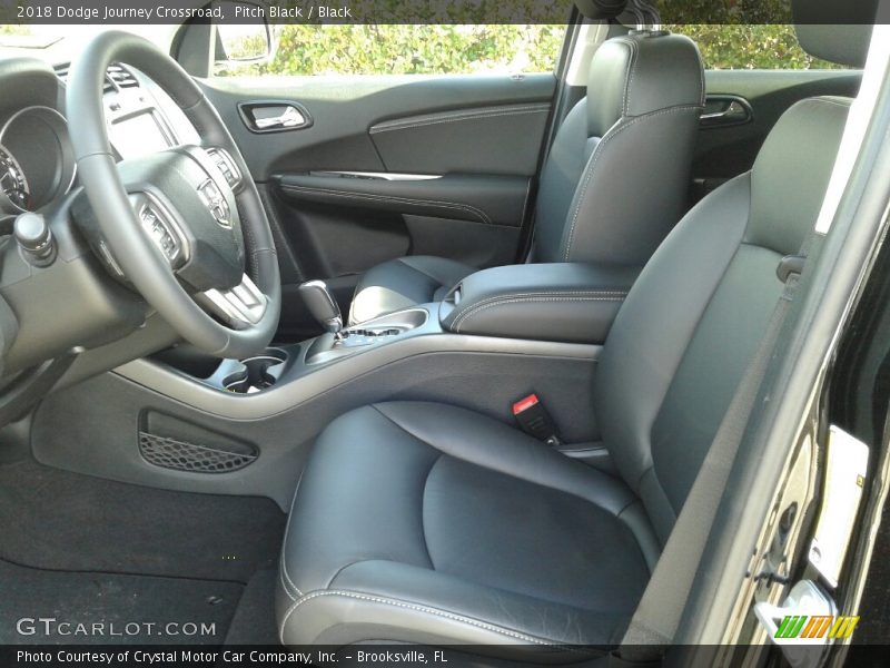 Pitch Black / Black 2018 Dodge Journey Crossroad