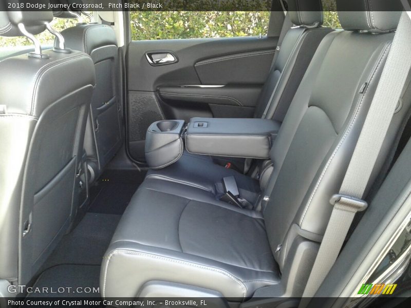 Pitch Black / Black 2018 Dodge Journey Crossroad