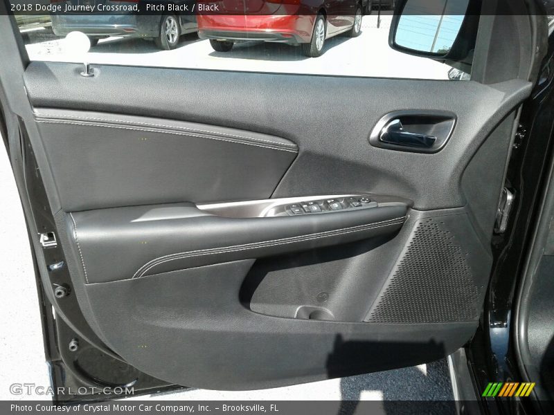 Pitch Black / Black 2018 Dodge Journey Crossroad