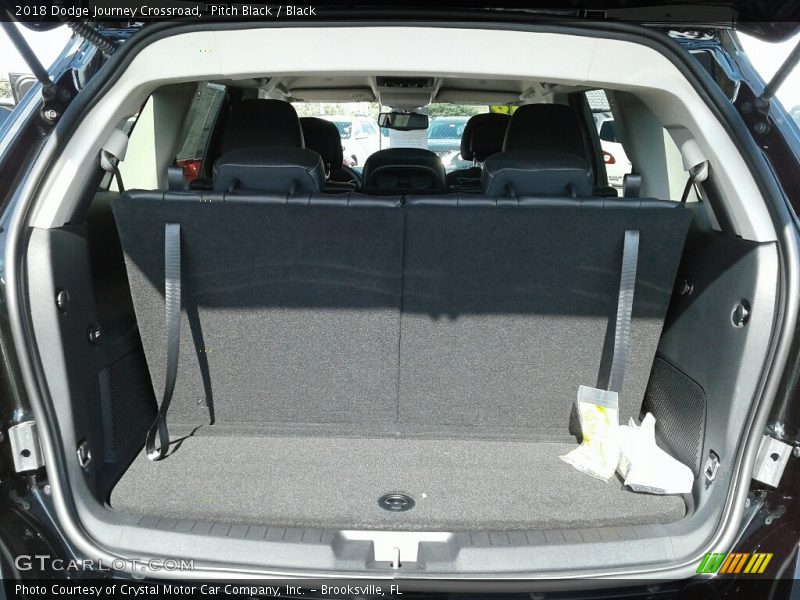 Pitch Black / Black 2018 Dodge Journey Crossroad