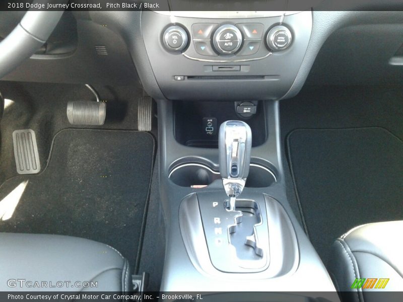 Pitch Black / Black 2018 Dodge Journey Crossroad