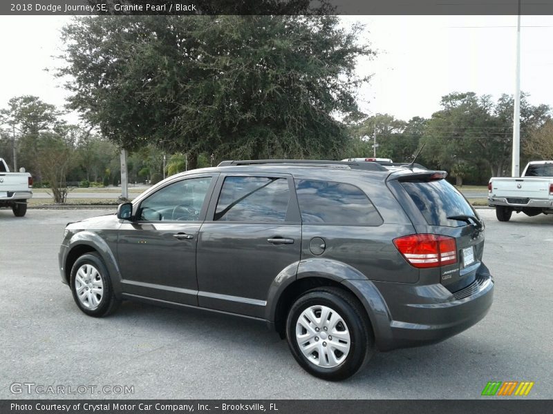Granite Pearl / Black 2018 Dodge Journey SE