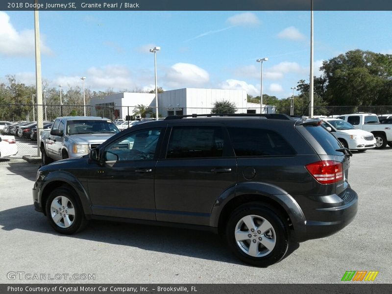 Granite Pearl / Black 2018 Dodge Journey SE