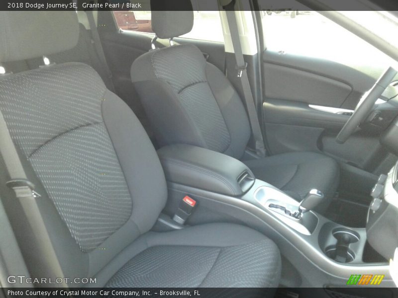 Granite Pearl / Black 2018 Dodge Journey SE