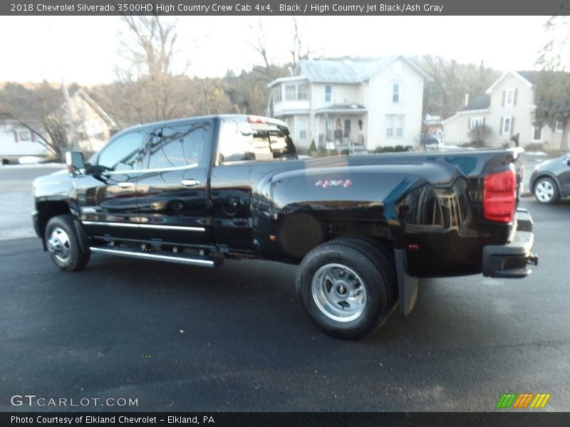 Black / High Country Jet Black/Ash Gray 2018 Chevrolet Silverado 3500HD High Country Crew Cab 4x4