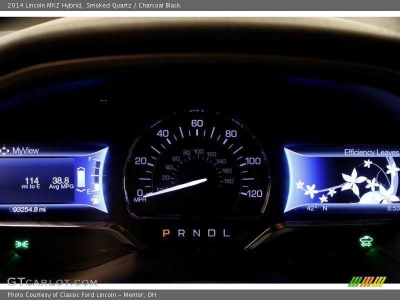 Smoked Quartz / Charcoal Black 2014 Lincoln MKZ Hybrid