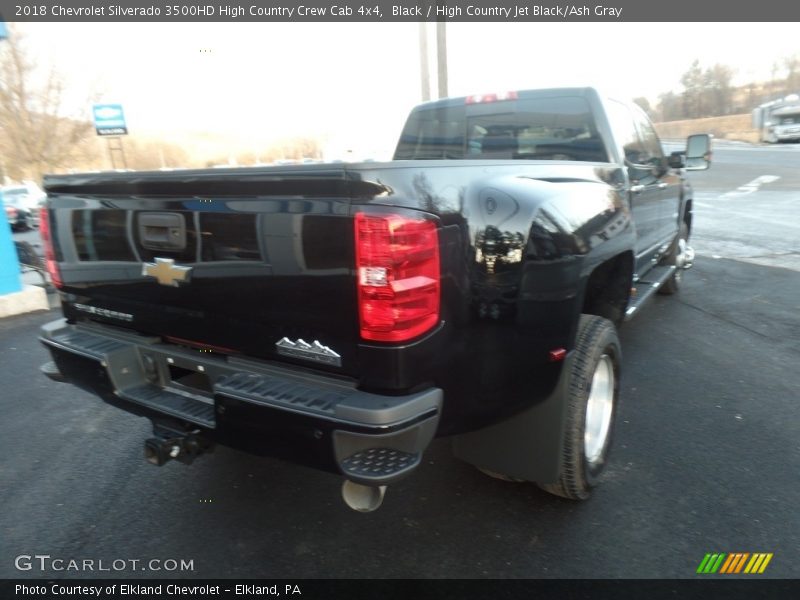 Black / High Country Jet Black/Ash Gray 2018 Chevrolet Silverado 3500HD High Country Crew Cab 4x4