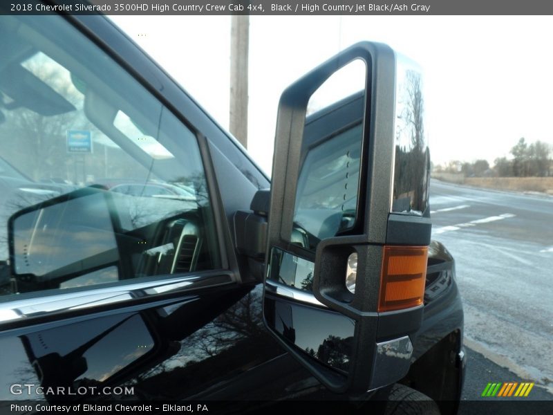 Black / High Country Jet Black/Ash Gray 2018 Chevrolet Silverado 3500HD High Country Crew Cab 4x4