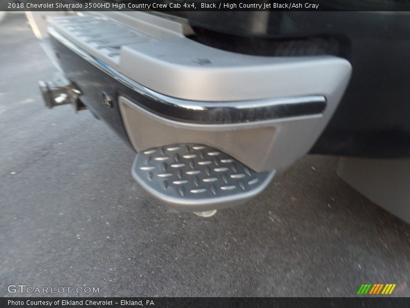 Black / High Country Jet Black/Ash Gray 2018 Chevrolet Silverado 3500HD High Country Crew Cab 4x4
