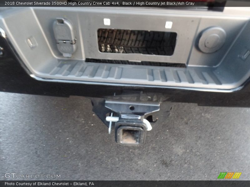 Black / High Country Jet Black/Ash Gray 2018 Chevrolet Silverado 3500HD High Country Crew Cab 4x4