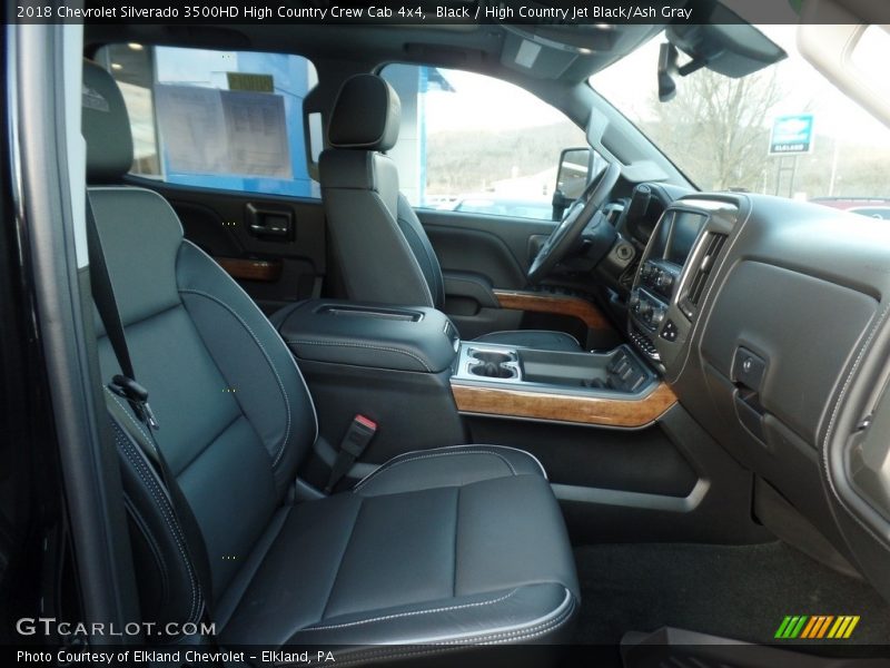 Black / High Country Jet Black/Ash Gray 2018 Chevrolet Silverado 3500HD High Country Crew Cab 4x4