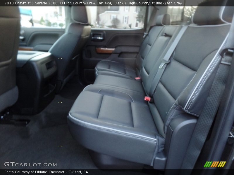 Black / High Country Jet Black/Ash Gray 2018 Chevrolet Silverado 3500HD High Country Crew Cab 4x4