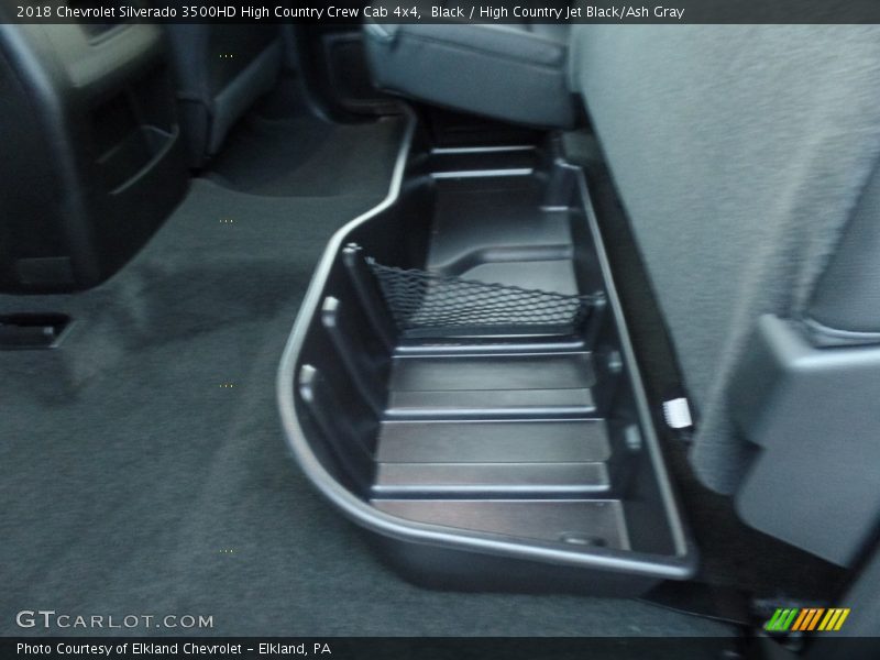 Black / High Country Jet Black/Ash Gray 2018 Chevrolet Silverado 3500HD High Country Crew Cab 4x4