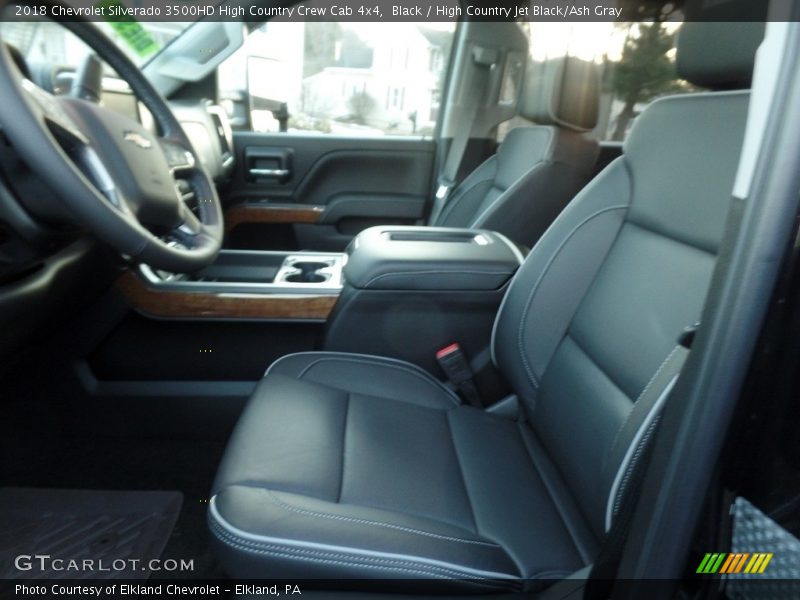 Black / High Country Jet Black/Ash Gray 2018 Chevrolet Silverado 3500HD High Country Crew Cab 4x4