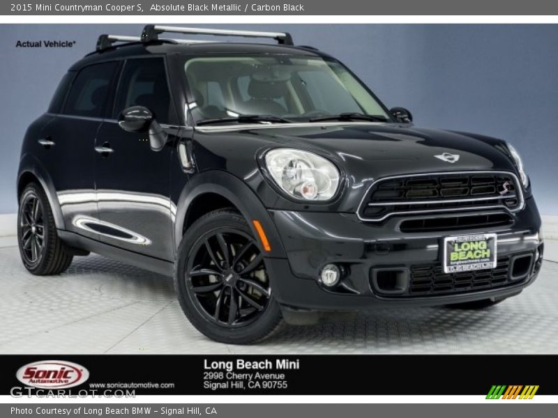Absolute Black Metallic / Carbon Black 2015 Mini Countryman Cooper S
