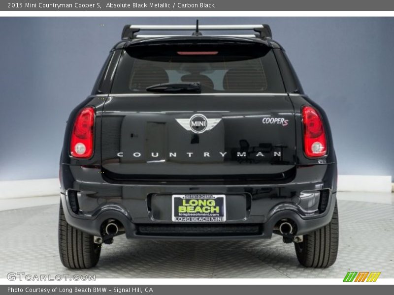 Absolute Black Metallic / Carbon Black 2015 Mini Countryman Cooper S