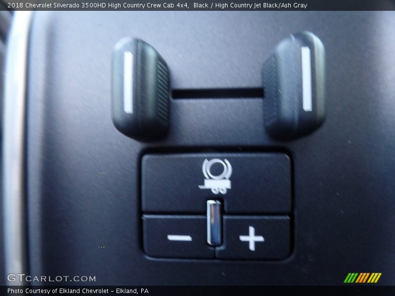 Black / High Country Jet Black/Ash Gray 2018 Chevrolet Silverado 3500HD High Country Crew Cab 4x4