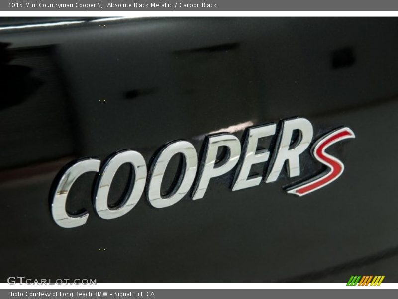 Absolute Black Metallic / Carbon Black 2015 Mini Countryman Cooper S
