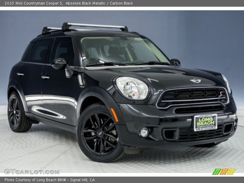 Absolute Black Metallic / Carbon Black 2015 Mini Countryman Cooper S