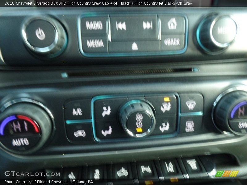 Black / High Country Jet Black/Ash Gray 2018 Chevrolet Silverado 3500HD High Country Crew Cab 4x4