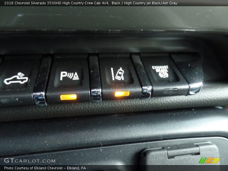 Black / High Country Jet Black/Ash Gray 2018 Chevrolet Silverado 3500HD High Country Crew Cab 4x4
