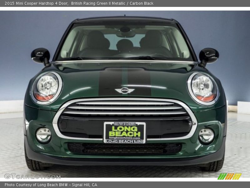 British Racing Green II Metallic / Carbon Black 2015 Mini Cooper Hardtop 4 Door