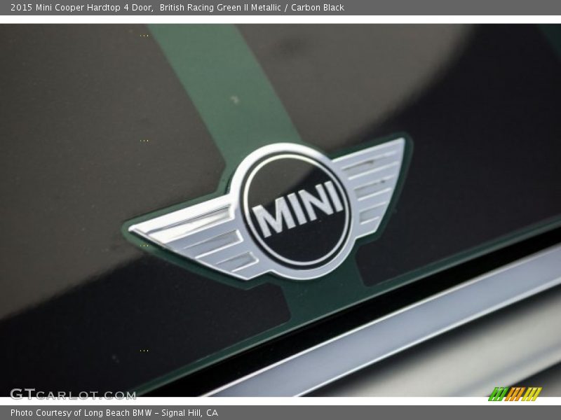 British Racing Green II Metallic / Carbon Black 2015 Mini Cooper Hardtop 4 Door
