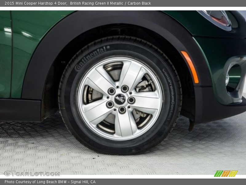 British Racing Green II Metallic / Carbon Black 2015 Mini Cooper Hardtop 4 Door
