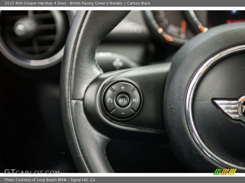 British Racing Green II Metallic / Carbon Black 2015 Mini Cooper Hardtop 4 Door