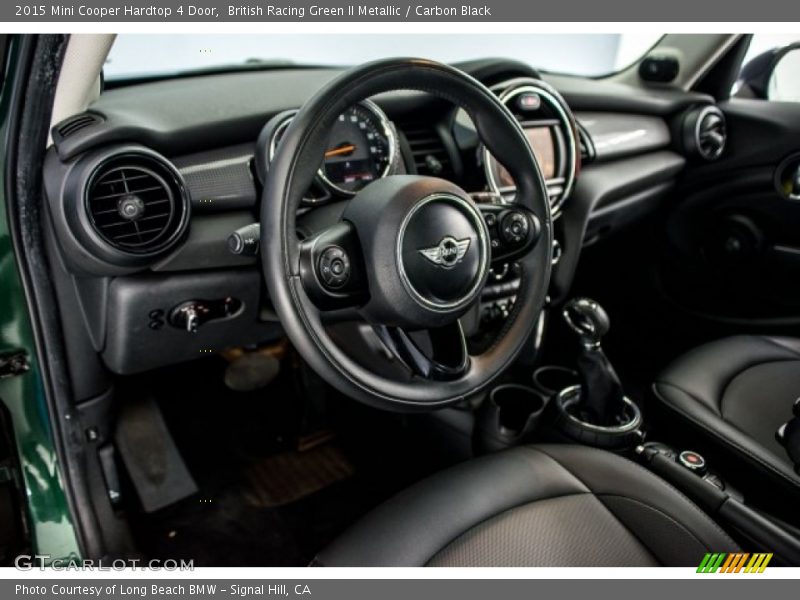 British Racing Green II Metallic / Carbon Black 2015 Mini Cooper Hardtop 4 Door