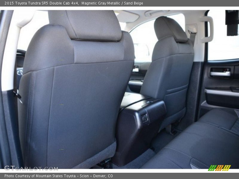 Magnetic Gray Metallic / Sand Beige 2015 Toyota Tundra SR5 Double Cab 4x4
