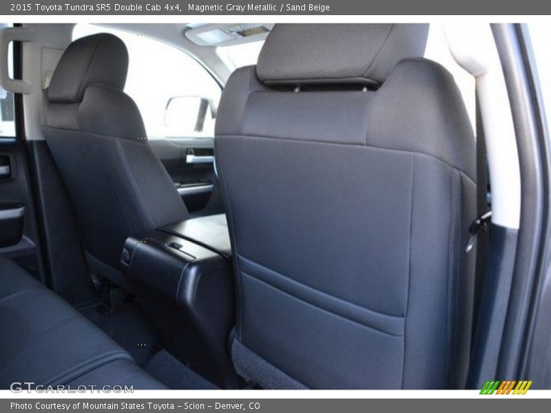 Magnetic Gray Metallic / Sand Beige 2015 Toyota Tundra SR5 Double Cab 4x4