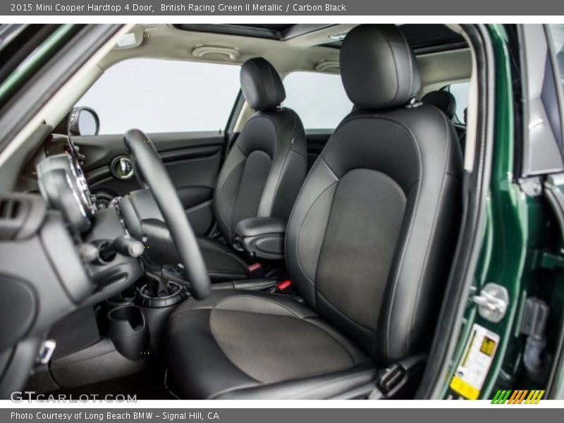 British Racing Green II Metallic / Carbon Black 2015 Mini Cooper Hardtop 4 Door