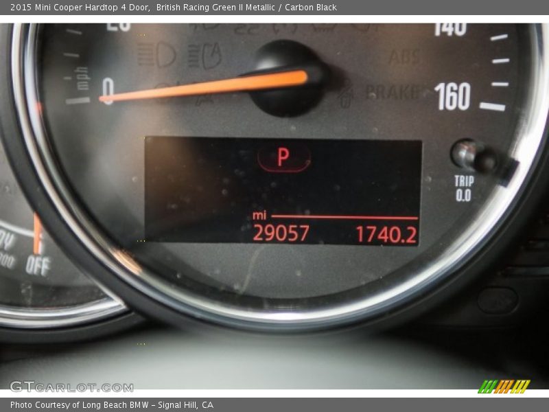 British Racing Green II Metallic / Carbon Black 2015 Mini Cooper Hardtop 4 Door